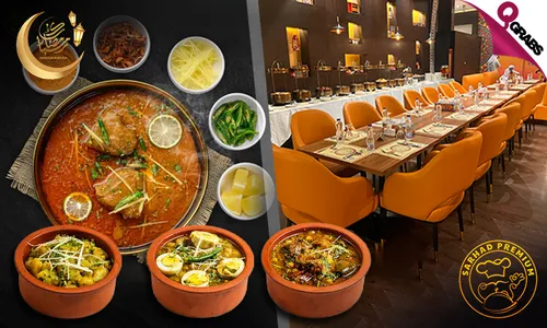 Thursday & Friday Exclusive Suhoor Buffet for Two at Sarhad Premium - Golden Tulip!